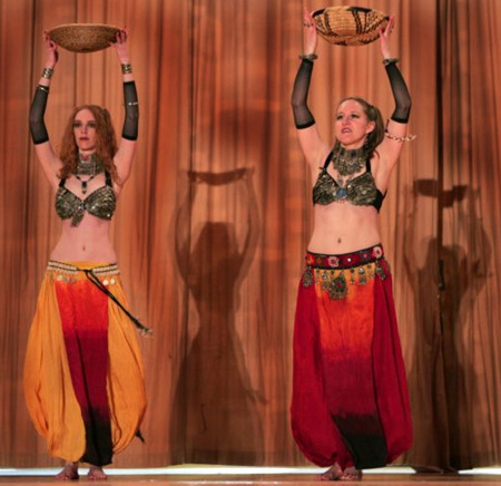 Genevive and Wendy - Basket Dance 2