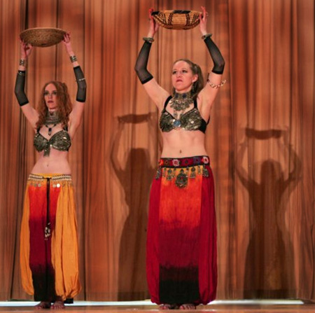 Genevive and Wendy - Basket Dance